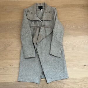 Intermix wool gray coat